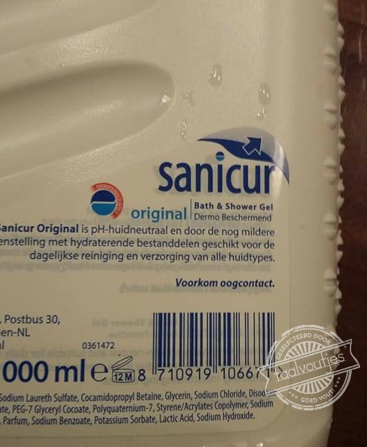 Dat wordt dus niet samen douchen.