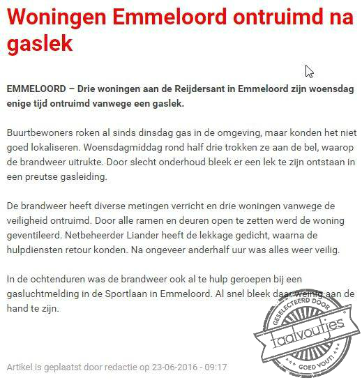 De leiding wilde geen pottenkijkers.