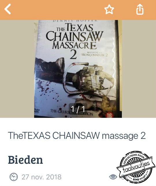 Om alles lekker los te krijgen.