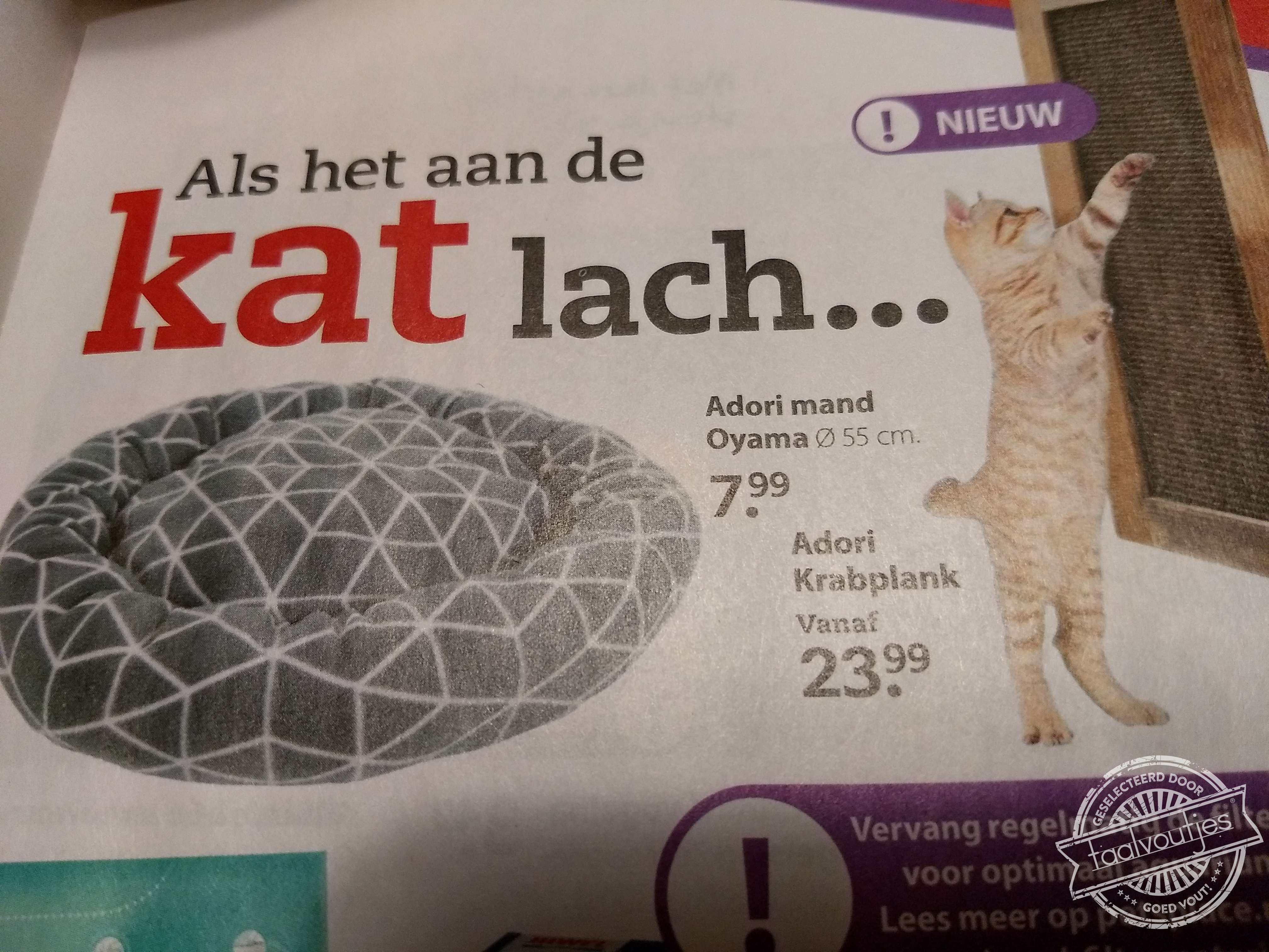 ... kocht-ie een woordenboek voor je.