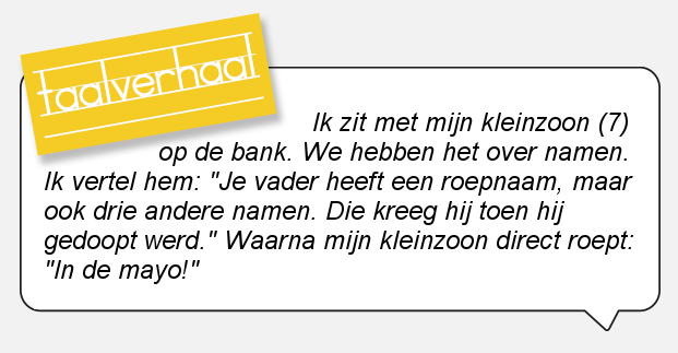 Dat zal lekker plakken.