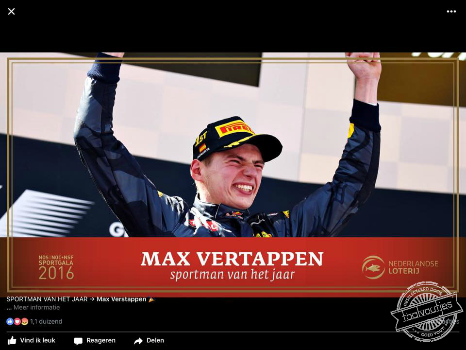 Hij zal er wel een paar biertjes op gedronken hebben.