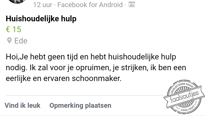 Goedkoper dan botox.