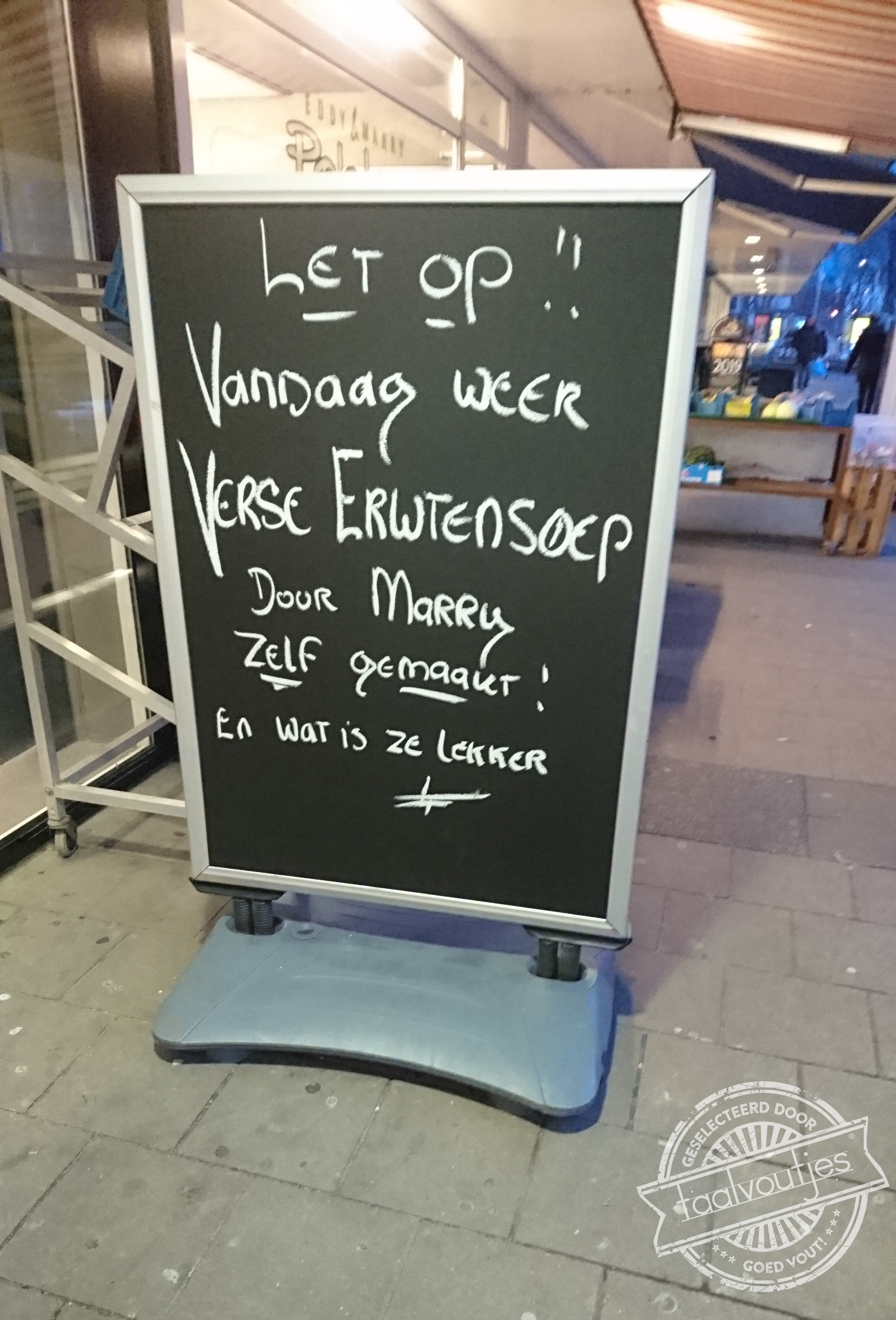 En hoe smaakt de soep?