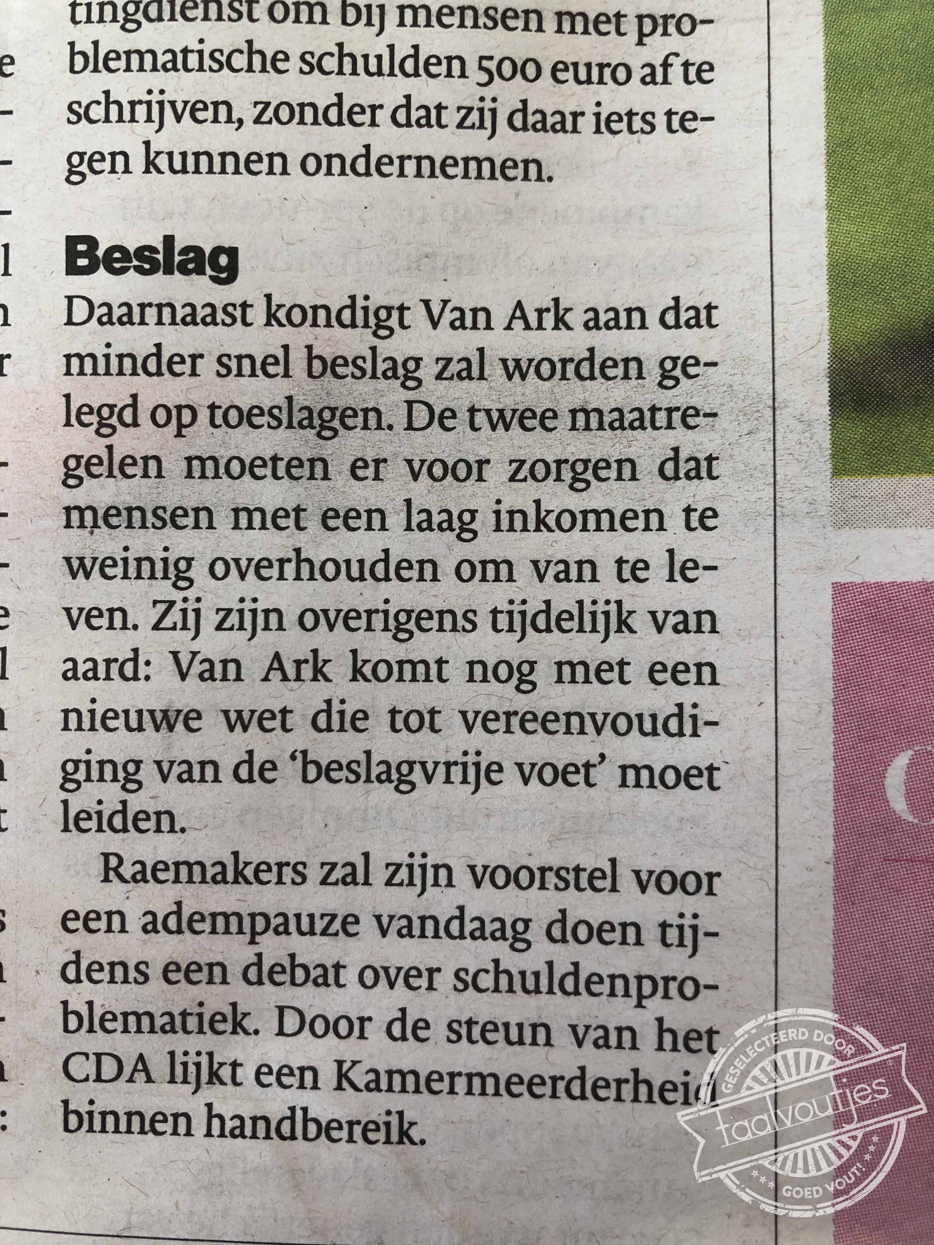 De ultieme verzorgingsstaat.