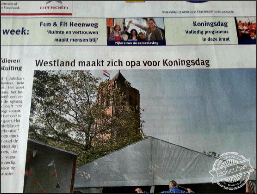 Geen feestje voor oma, dus.