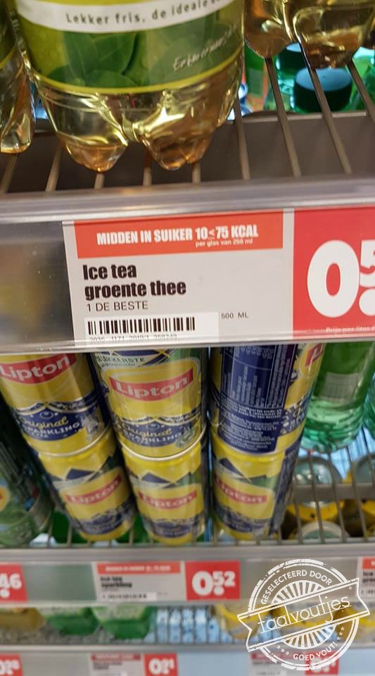 Vloeibare vitamientjes.