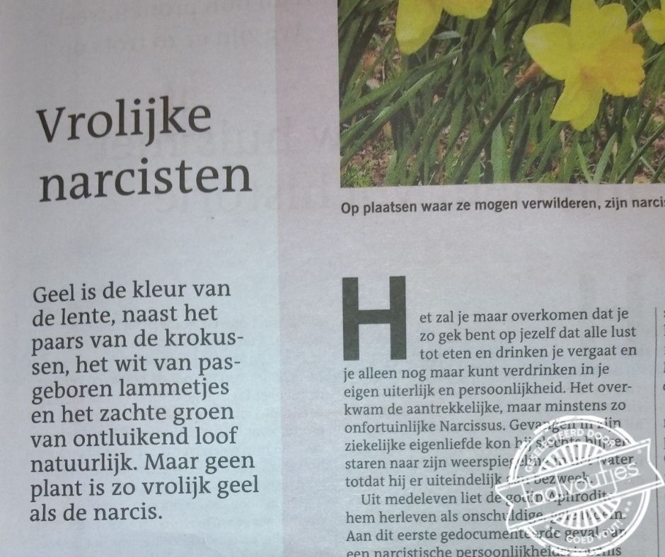 Aan henzelf zal het niet liggen.