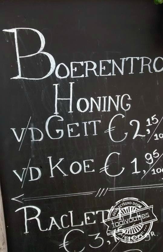 Die was er waarschijnlijk niet helemaal bij.