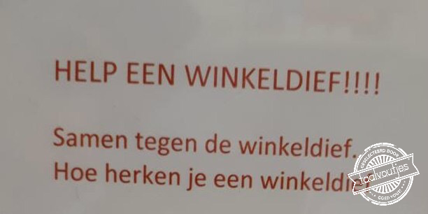 Heeft-ie de komma gestolen?