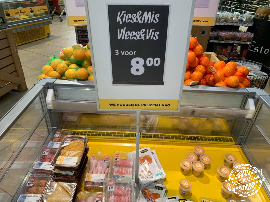 Speciaal voor vegetariërs.