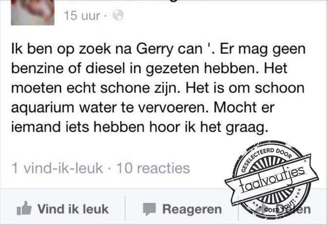 Gerry, waar ben je?!