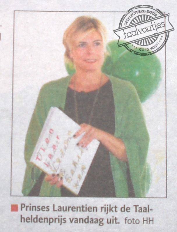 Ze lacht als een boer met kiespein ...