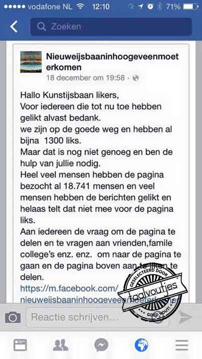 Wel oppassen dat je tong niet vastvriest.