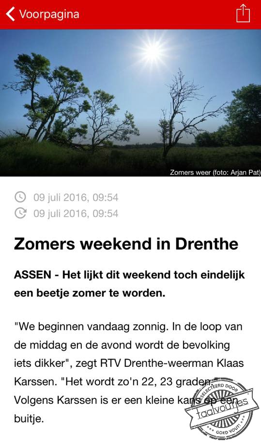 Vast door al die ijsjes.