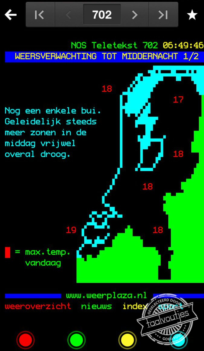 Regent het dan toch mannen?!