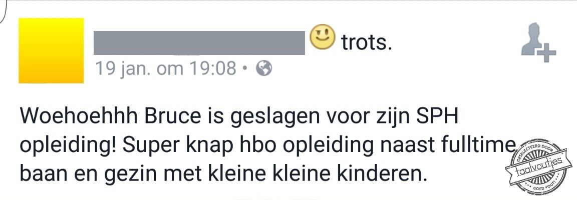 Gelukkig niet geslacht.