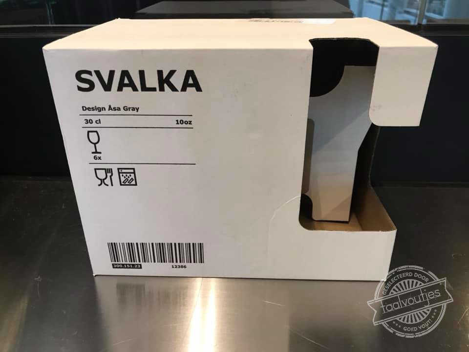 Dat krijg je ervan na zoveel glazen.