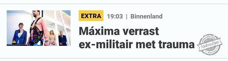 Een dag om nooit te vergeten.