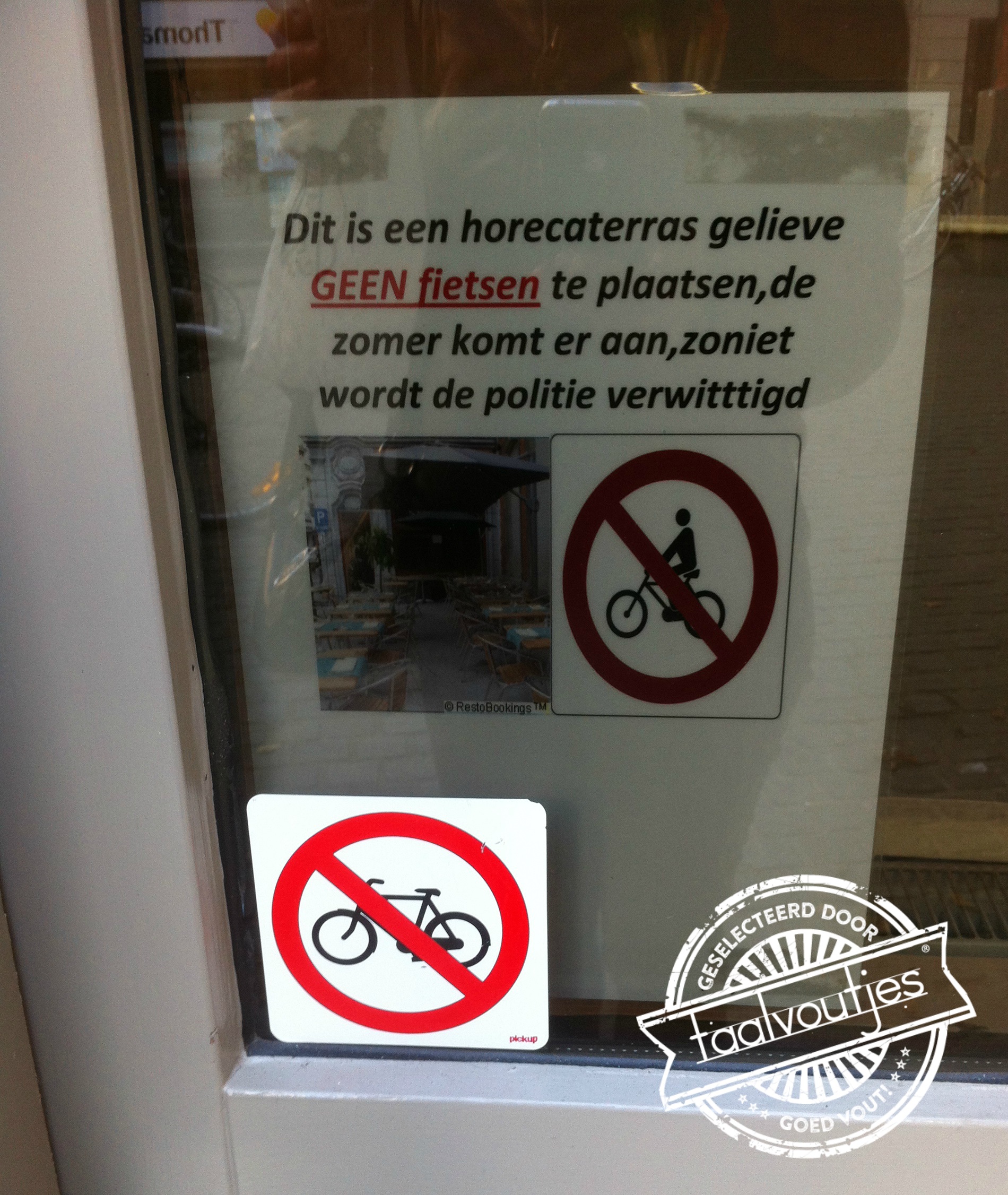 Dat wordt een interessante Opsporing Verzocht.