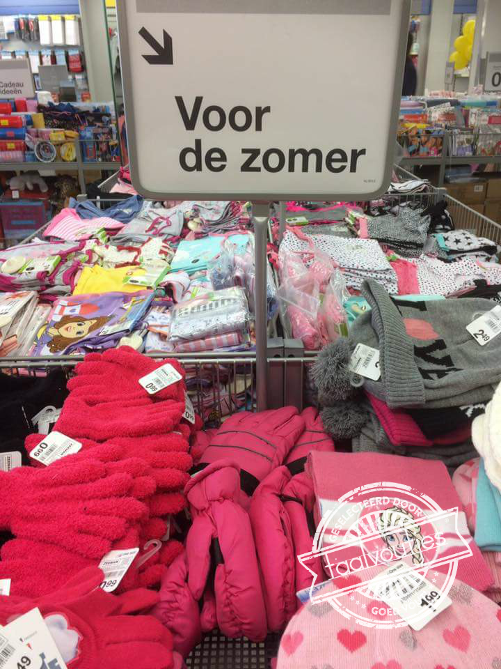 Want in Nederland weet je het maar nooit.