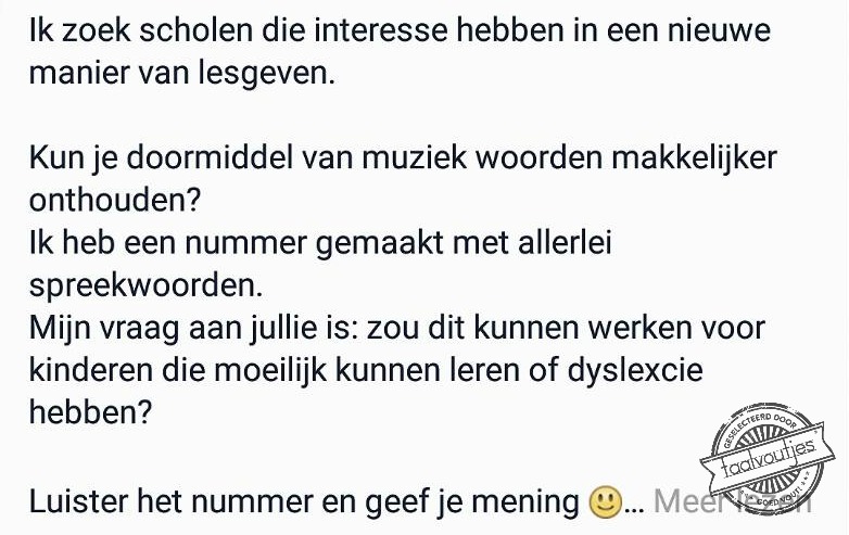 Misschien kun je het zelf uitproberen?