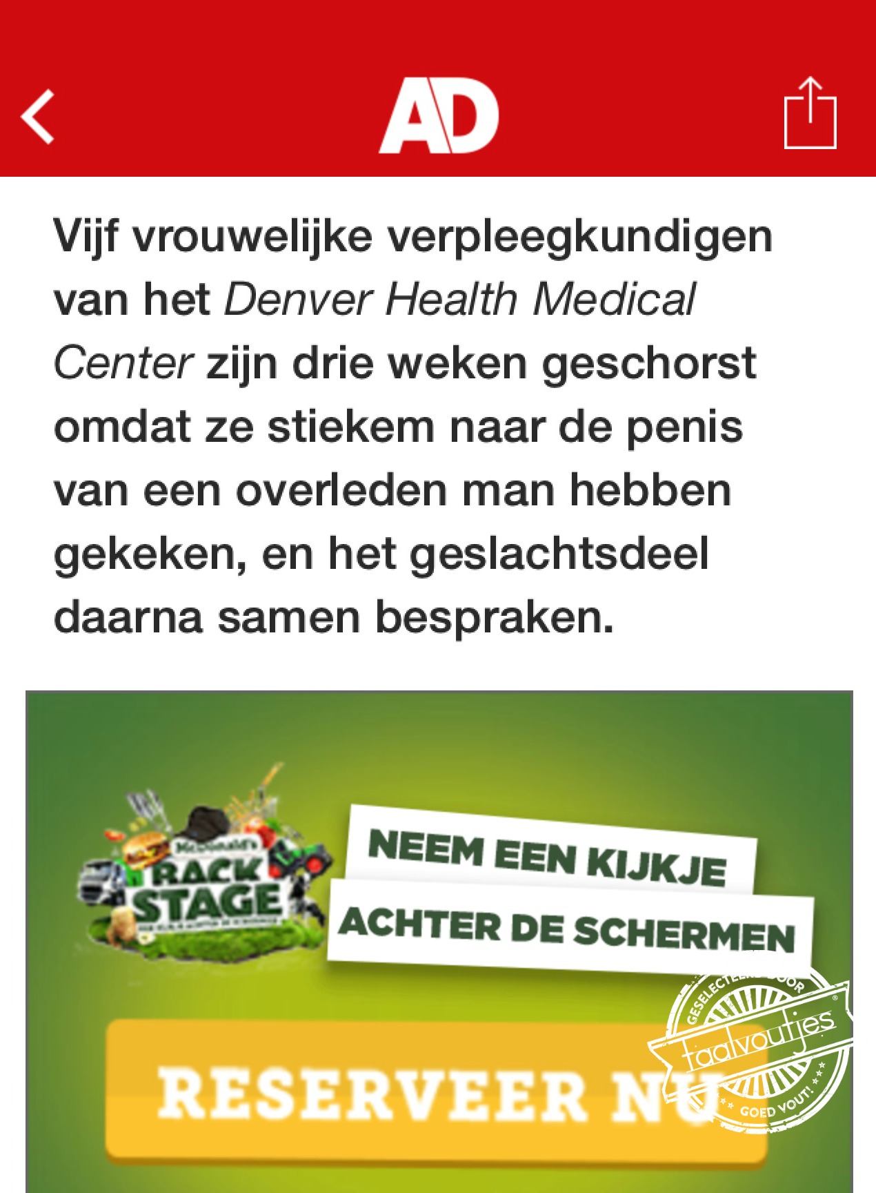 Wegens groot succes verlengd.