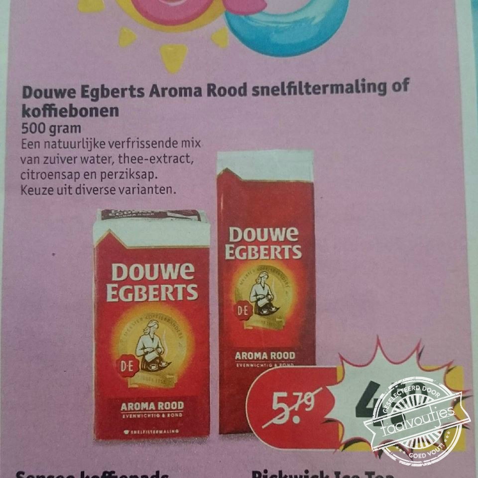 Je verwacht het niet.