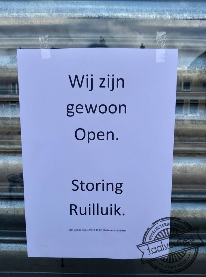 Is dit in de Koopgoot?