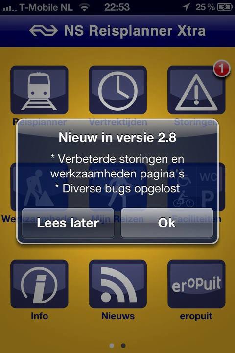 Hoera, nog betere storingen!