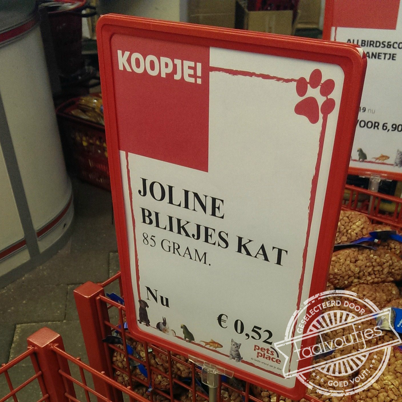 De hond zat al in de pot.