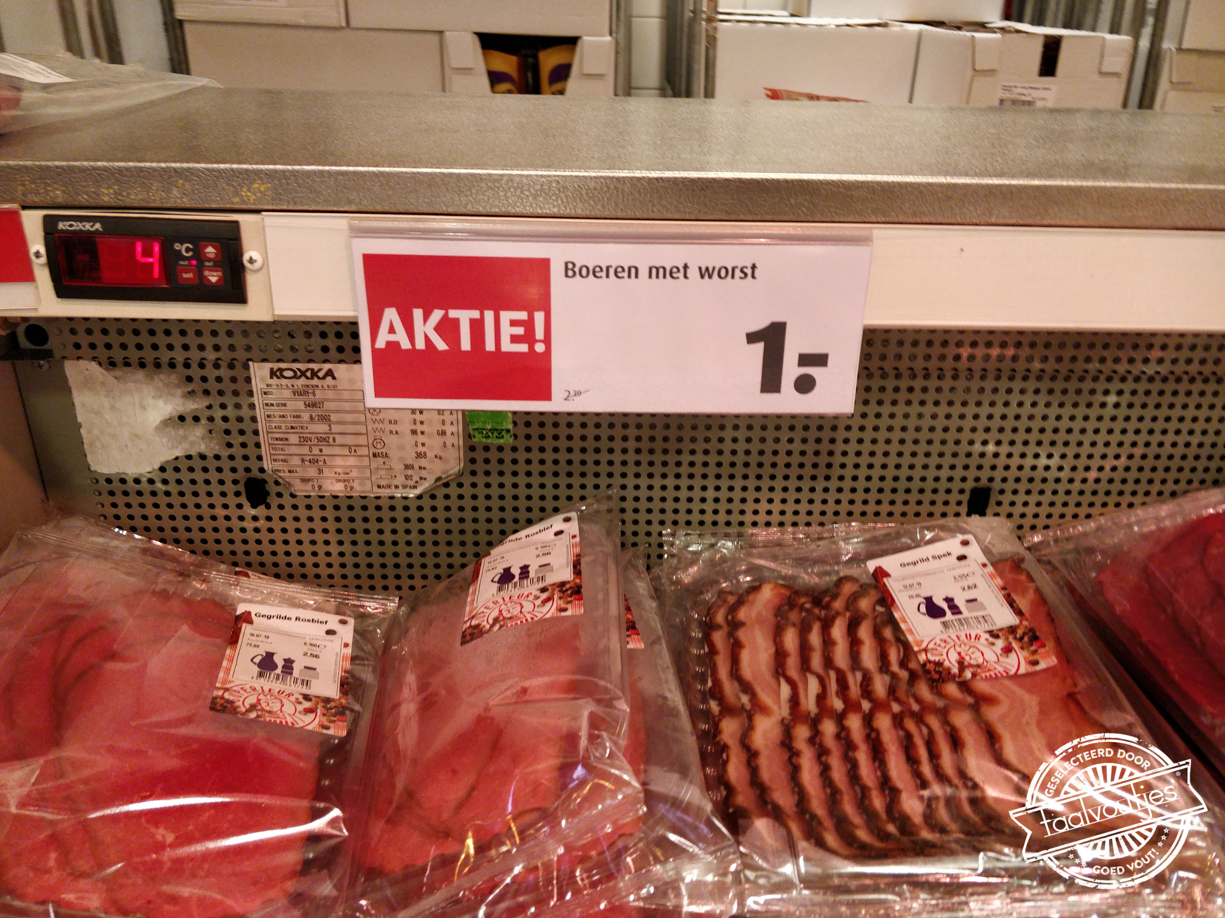 Daar kun je de boer mee op.