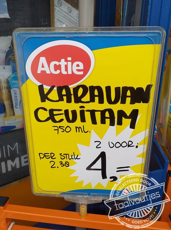 Lekker voor op de camping.