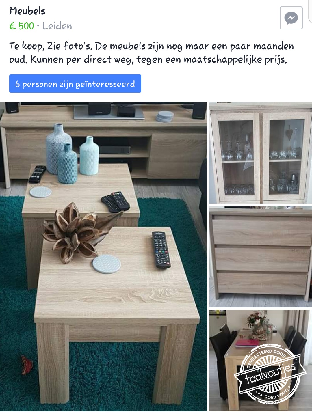 Als iedereen nou even inlegt ...