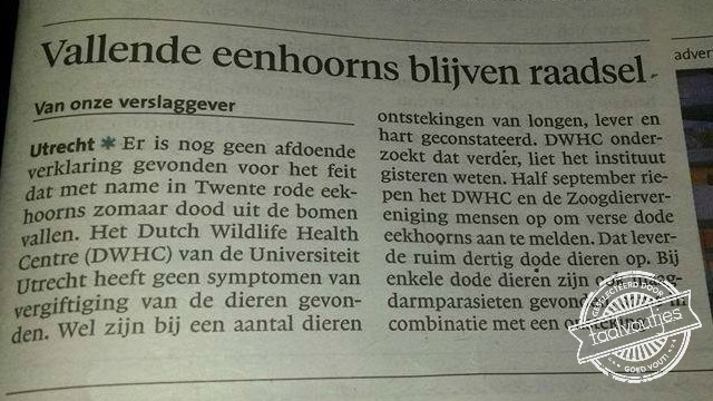 Geen sprookjesachtig einde ...