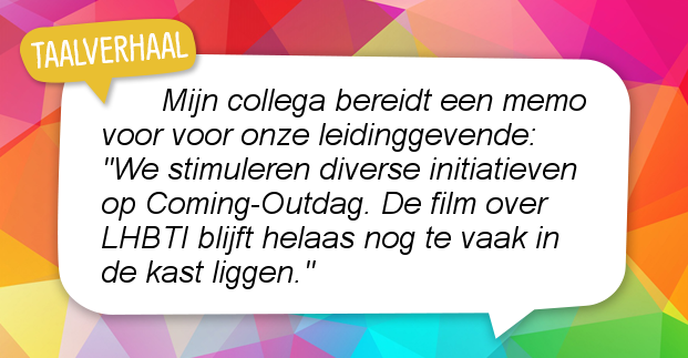 Taalvout of expresje?