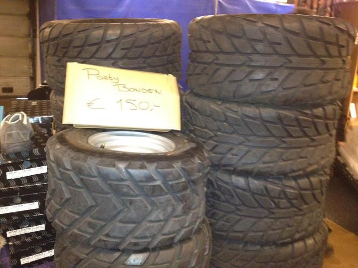 Banden, altijd in voor een feestje!