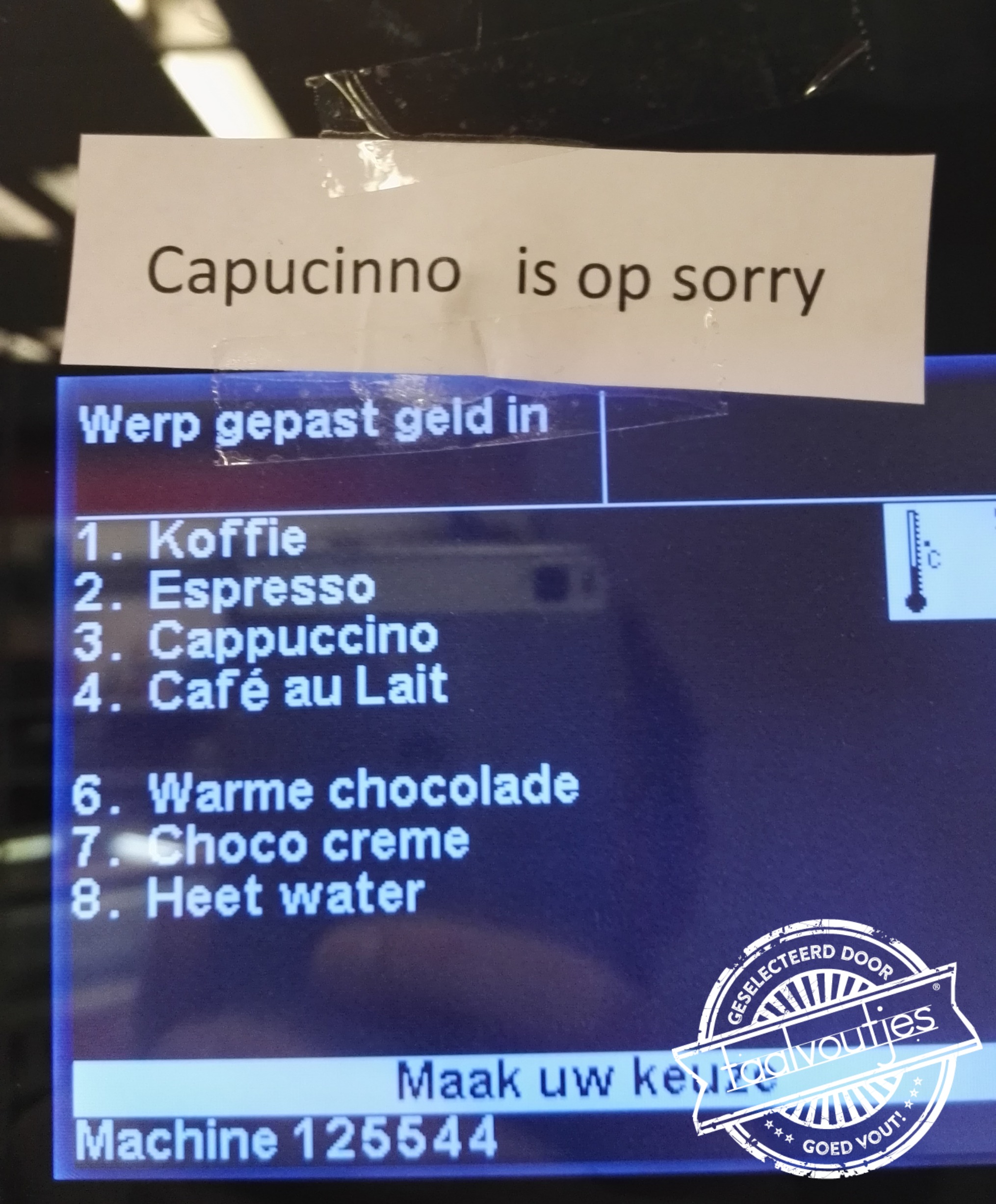 Doe dan maar nummer 3.