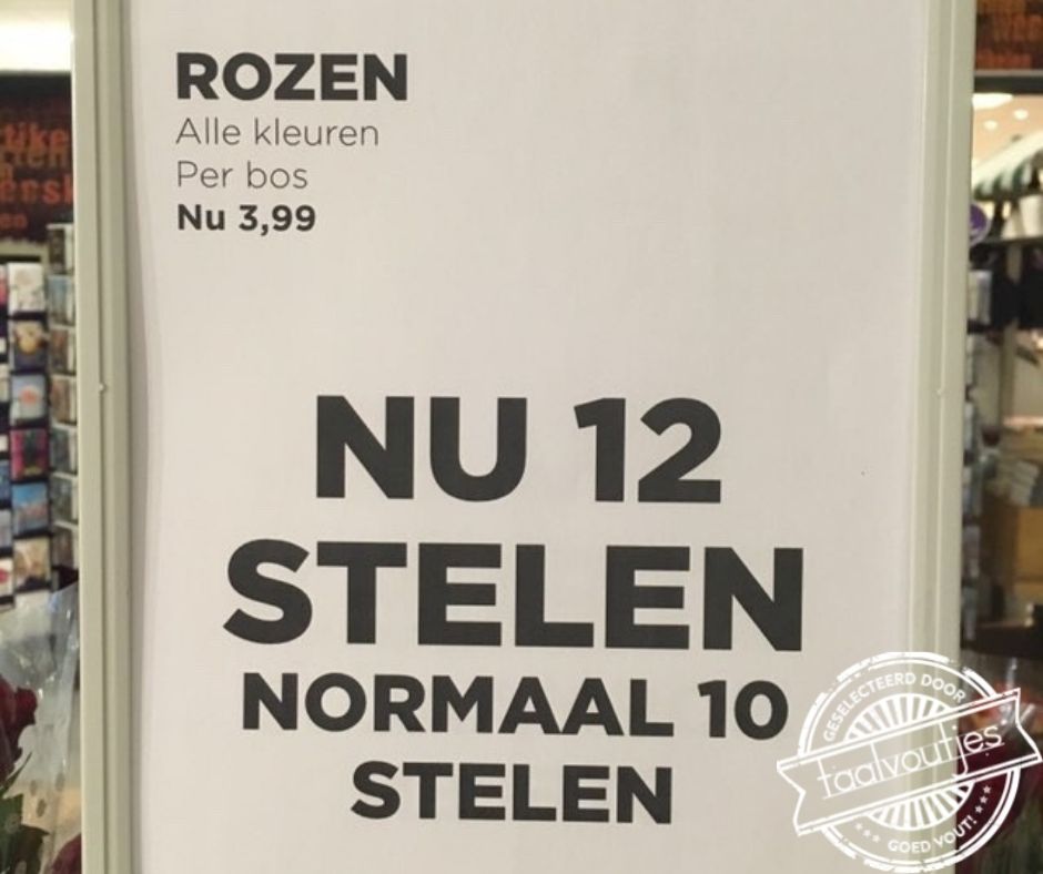 Die zetten de bloemetjes buiten.