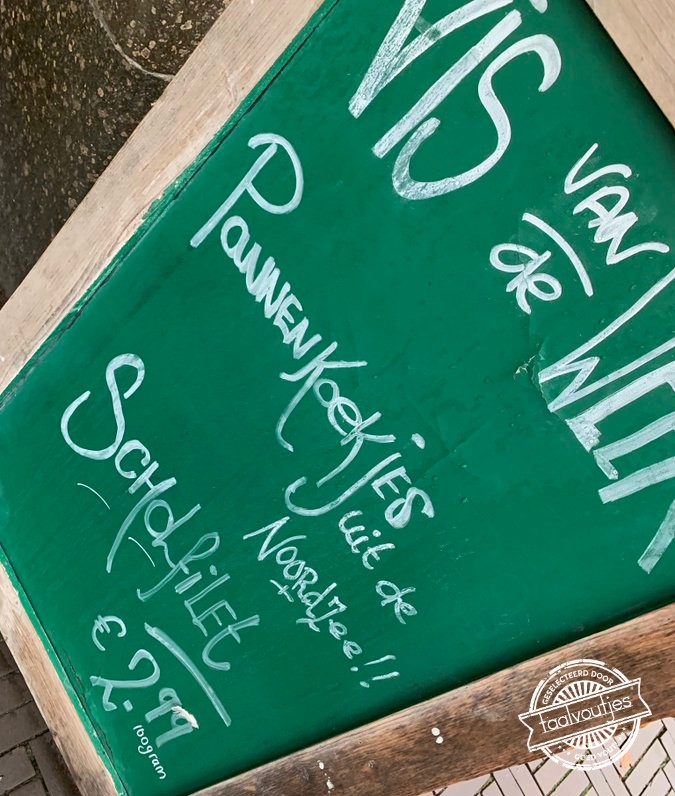 Smaakt wel wat zoutig