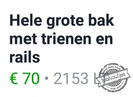 Ik ben even het spoor bijster.