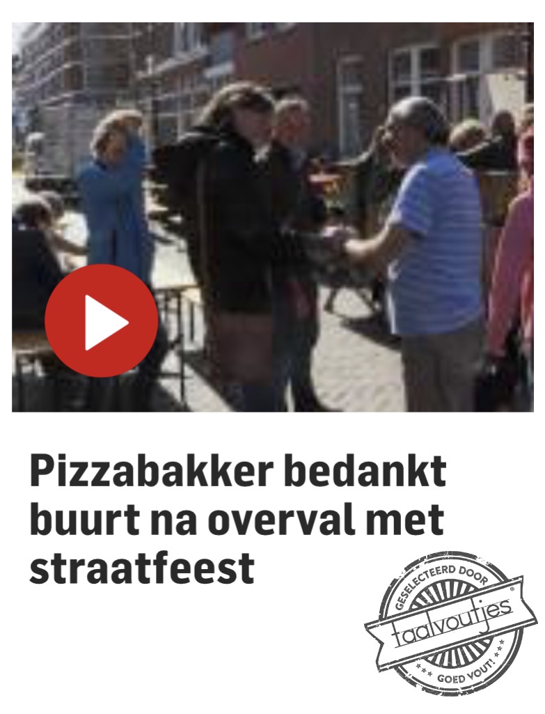 Graag gedaan?!