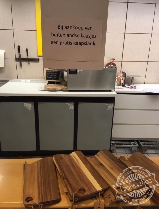 Om kaas mee te rapsen.