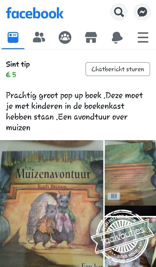 Andere boekensteun mag ook.