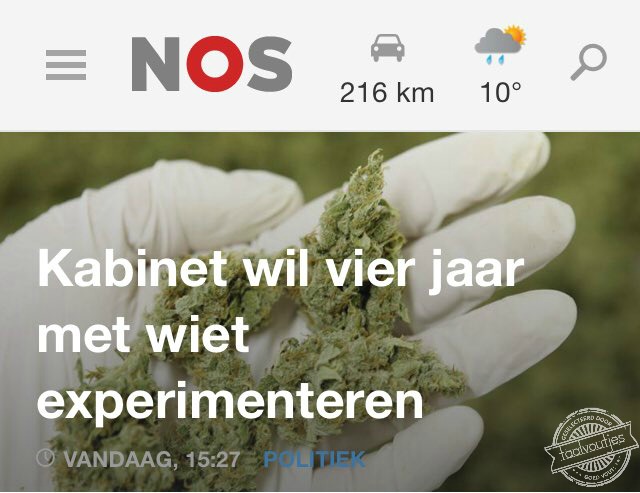 Ze zoeken het higher op.