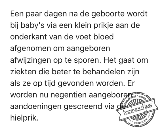 Hoef je ook niet te solliciteren.