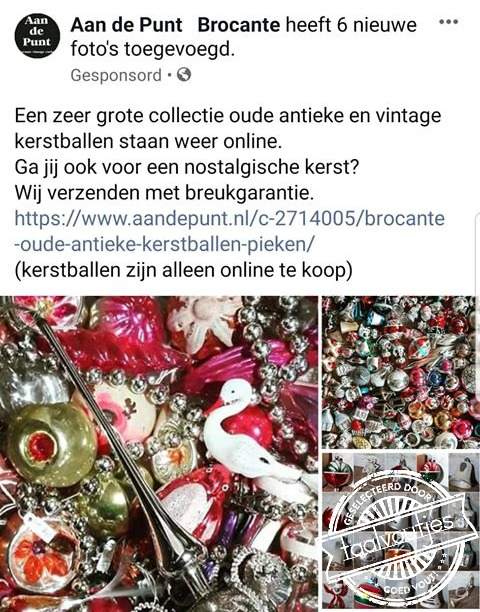 Voor bij je kerst stukjes.