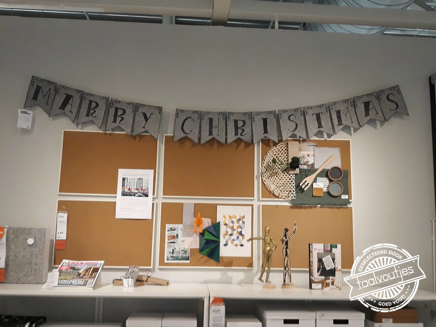 Zodat het elke dag kerst kan zijn.