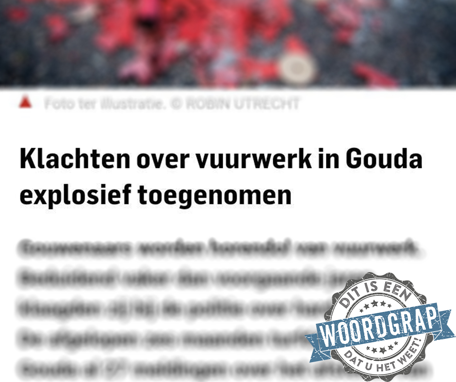 Dat moet een knalfeest geweest zijn.