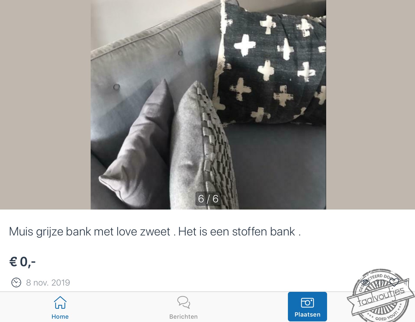 Je kunt wel raden wat daarop gebeurd is.